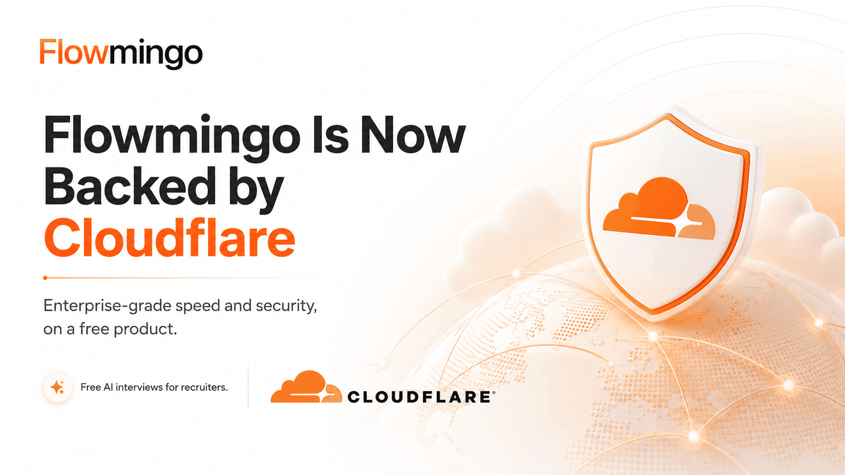 Flowmingo Is Now Backed by Cloudflare: Enterprise-Grade Speed and Security, on a Free Product